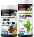 BIO KRAUTER Lung サポート60のグミー及びChlorophyll 90のグミー
