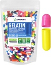 XPRS Nutraのサイズ2の空のカプセル- 500の計算の空のゼラチンのカプセル-Pills DIYのカプセルの詰物-Do-It-Yourselfの補足(多色)のための純粋な牛の丸薬のゲルの帽子