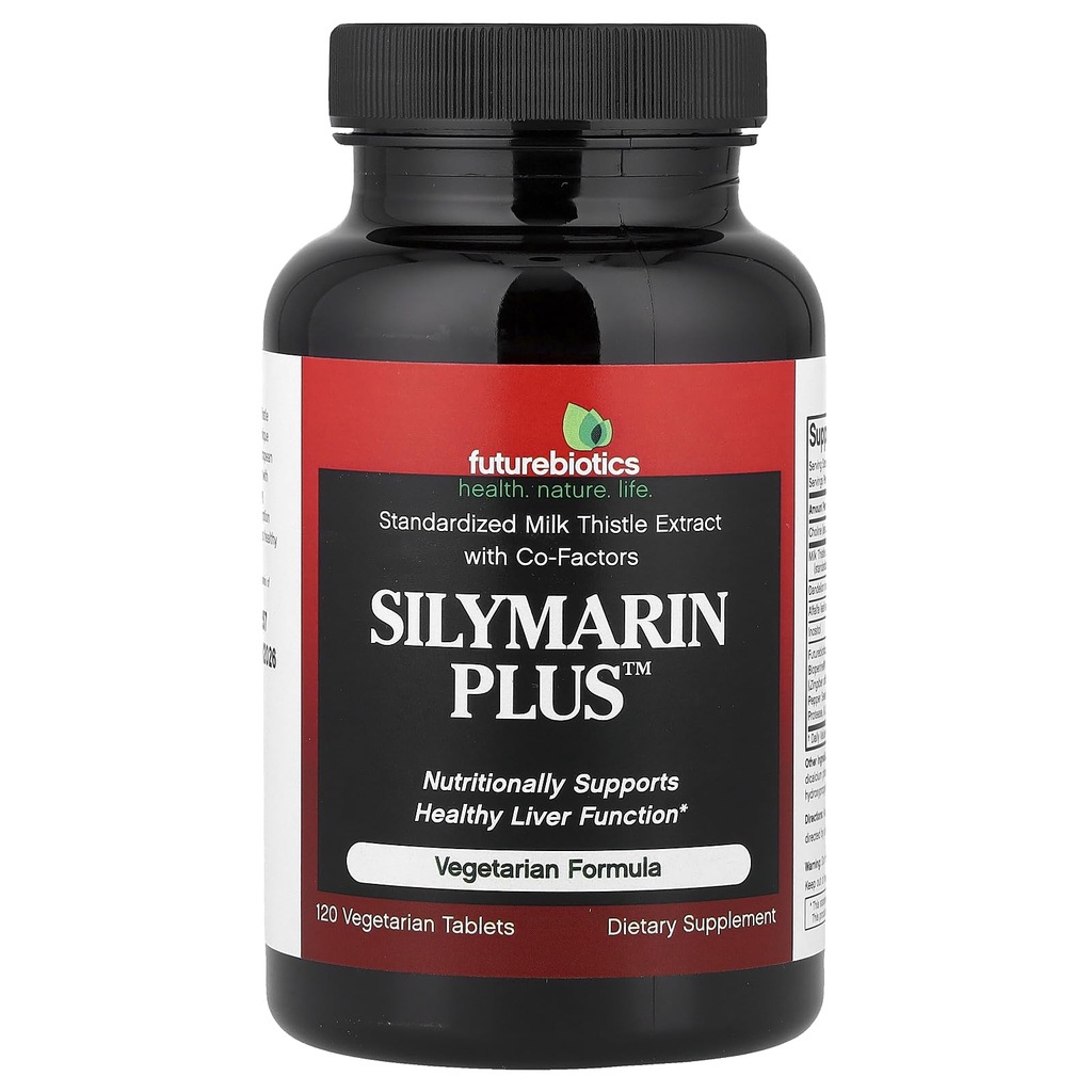 Futurebiotics Silymarin Plus、120のベジタリアンタブレット
