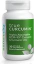 NatureCity True-Curcumin Turmeric Supplement | 非GMO Tumeric および Curcumin 500mg Curcuma カプセル ビタミンサプリメント | 吸収量で最大 700% 増加(30 日供給) | サポートジョイント