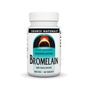 源の自然なBromelain 500mg Proteolytic酵素の補足- 60のタブレット