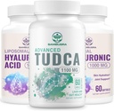 TUDCA のレバーは 1100mg および Liposomal の Hyaluronic の酸の補足 1000mg の高バイオアベイラビリティの補足 (パッケージ 3)