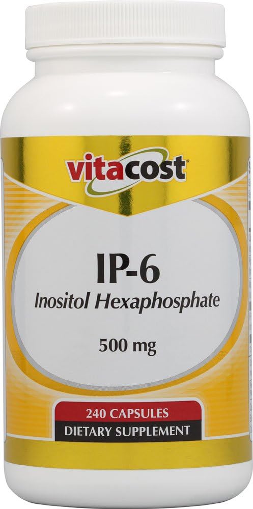 Vitacost IP-6のイノシトールのヘキサリン酸塩- 500のmg - 240のカプセル