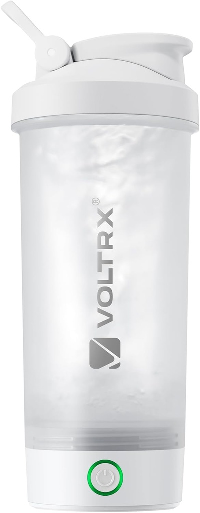 VOLTRXの蛋白質のシェーカーのびん、合併USB Cの再充電可能な電気蛋白質のシェーカーのミキサー、蛋白質の揺れおよび食事の取り替えの揺れのためのシェーカーのコップ、BPAは、24oz放します
