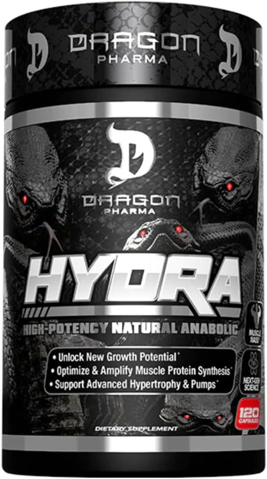 DRAGON PHARMA Hydra、優れた耐久性の補足、増加の回復および性能、研究によって支持される原料(120のカプセル)