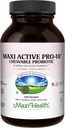 Maxi Health Active Pro-10 Kids Probiotic Chewables - 消化器・免疫の健康のための15の緊張 - 10億のプロバイオティックブレンド - 乳液フリー、コーシャ - Gut Health、ベジタリアン - 60カラット(Shelf Stable)をサポート