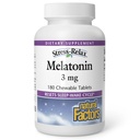 自然な要因、自然な眠りの援助による圧力RelaxのMelatonin 3のmgは、睡眠漏出周期、180のchewableタブレット(180のサービング)、Peppermintの味をリセットします