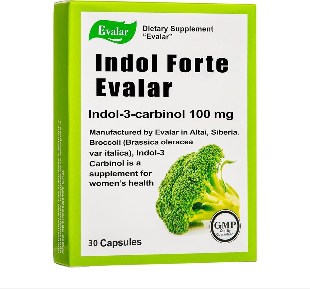 Evalar Broccoli Indol-3 Extract Herb 30 Caps