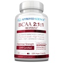 承認された科学BCAAの補足- 60のタブレット- 2400mg - 性能を高め、筋肉開発を高めて下さい- Lロイシン、Lイソロイシン、L-ヴァリン-米国、非GMOでなされる