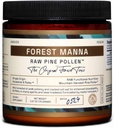 Forest Manna RAW Pine Pollen Powder – Adaptogenic Functional Nutrition – Single Origin Pine Pollen – Vegan, Gluten-Free, & Non-GMO – 70 Gram Jar