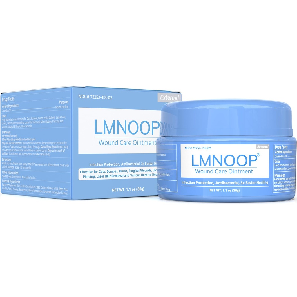 LMNOOP® の傷の心配の軟膏-すべての年齢のための速い Healing の傷のクリーム、最高の修理、深い/開いた/外科傷、寝台、糖尿病の傷、潰瘍、焼跡、切口のための傷の治癒の軟膏