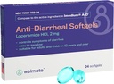 WELMATE - 抗Diarrheal Softgels(24 Softgels) - Loperamide HCL 2mg - Diarrhea Symptom救済 - セットアップされたStomach Reliever - 抗Diarrhea Pills - 市販薬