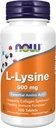 NOWの食糧補足、L-Lysine (L-Lysineの塩酸塩) 500のmg、アミノ酸、100の計算(パッケージ1)