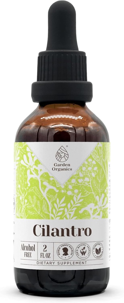 Cilantroアルコールなしの自然なチンキのエキス、免疫システム ブースター、100%のシラントロによって乾燥される葉からなされる液体の低下(2つのflのoz)
