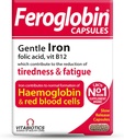 Feroglobin Vitabioticsの有機性ビタミンおよびミネラル カプセル30のカプセル