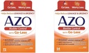 AZO Bladder Control with Go-Less for Urgency & Leakage Relief | 72 & 54 Capsules