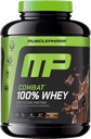MusclePharm Combat 100% Whey Protein Powder, Chocolate Milk, Fast Recovery & Muscle Gain with Whey Isolate, High Protein Powder for Women & Men, Gluten Free, 5lb, 67 Servings