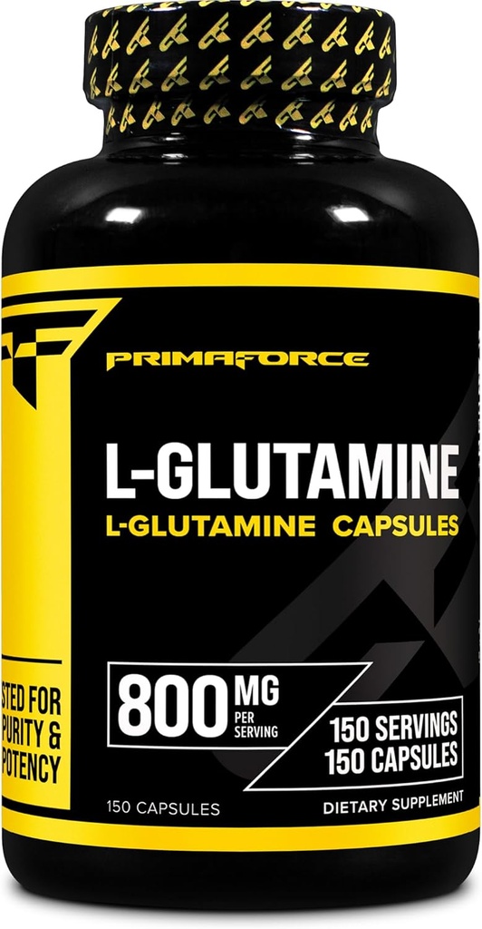 Primaforce Lグルタミン、800mg (150のカプセル)