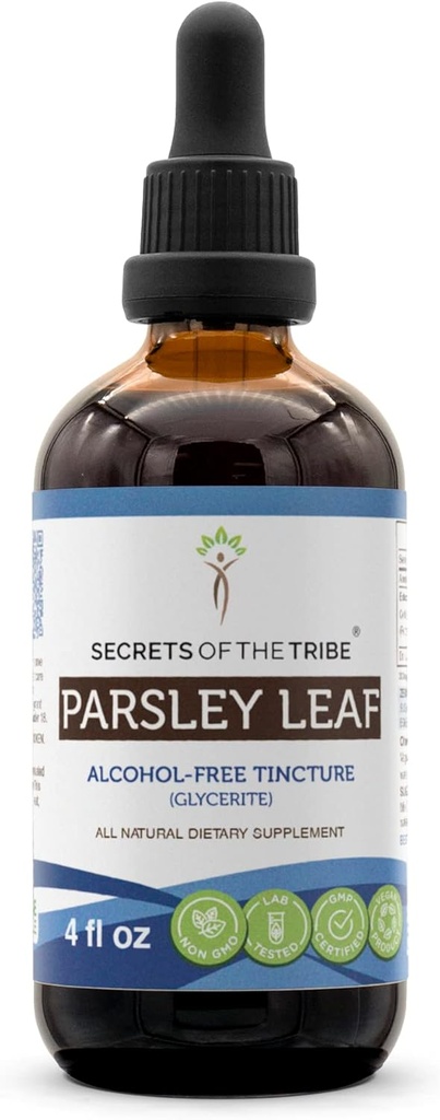 Tribe Parsleyリーフアルコールフリー液体エキス、パセリ(Petroselinumサクラム)ドライリーフチンキ剤(FL OZ)の秘密