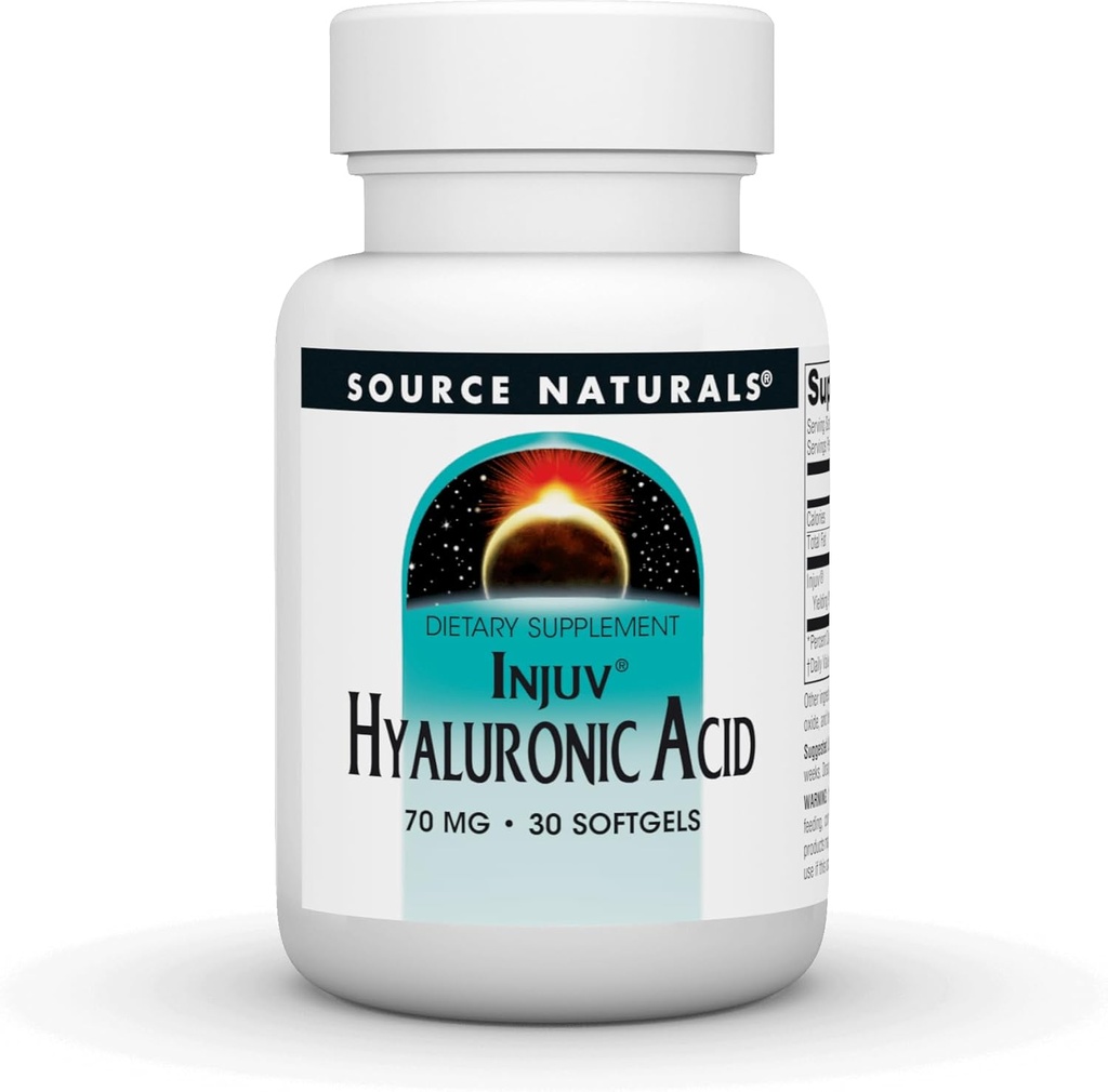 源のNaturals Hyaluronic酸のInjuv 70mg - 30のSoftgels