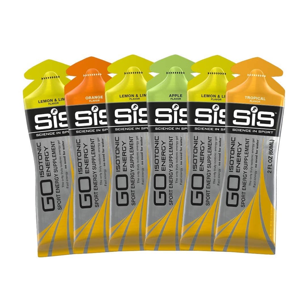 SiS GO Isotonic エネルギーバラエティパック、2 Fl Oz(6パック)