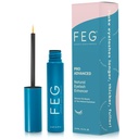 FEG Pro Advanced Natural Eyelash Enhancer Serum for Rapid Lash Growth | Extra Strength Lash Serum for Growing Thick, Full, and Long Eyelashes | 3ml | Stimulates Natural Growth