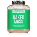 NAKEDビーガンマス - チョコレートピーナッツバター - 1,290カロリー, 人工何も, すべての自然なチョコレートPB重量ゲインダータンパク質粉末, 非GMO, 大豆&グルテンフリー - 8LBバルク - 11 サービング