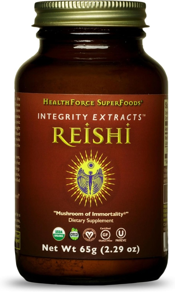HealthForce SuperFoods Integrity Extracts Reishi - Powder - 65 Grams