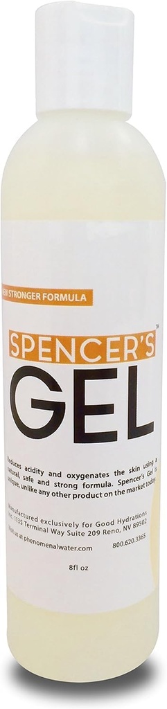 Spencerのゲルのアルカリの方式(8oz) 2004年以来の頑固な皮問題(ボイラー、毛皮、潰瘍、圧力傷、等)のための唯一の高pHの解決 ノンスタイリング、高速演技
