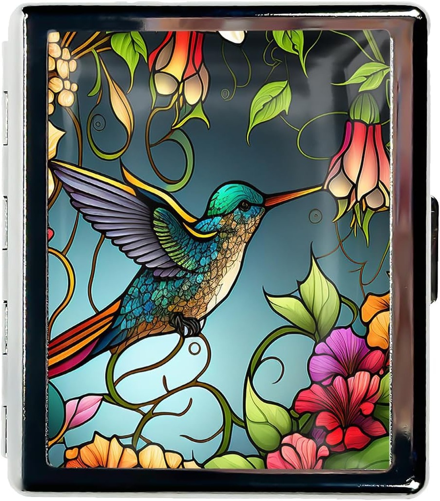 旅行の丸薬のオルガナイザーの財布の本質のための小さい丸薬の箱 7 日 ミラーが付いているかわいい丸薬箱 ポケットのための携帯用丸薬箱かPurse の丸薬は旅行ギフト(造られたガラス フーミングバード)を含んでいます