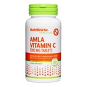 NutriBiotic Amla Vitamin C, 30 Tabs | 非GMOの豊富なソース, 抗酸化とコラーゲンのサポートのための自然なビタミンC | 100% インドのGooseberryから | ビーガン&グルテンフリー
