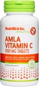 NutriBiotic Amla Vitamin C, 30 Tabs | 非GMOの豊富なソース, 抗酸化とコラーゲンのサポートのための自然なビタミンC | 100% インドのGooseberryから | ビーガン&グルテンフリー