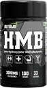 HMB Powder (Beta-Hydroxy Beta-Methylbutyrate) 100 Grams - Pure HMB