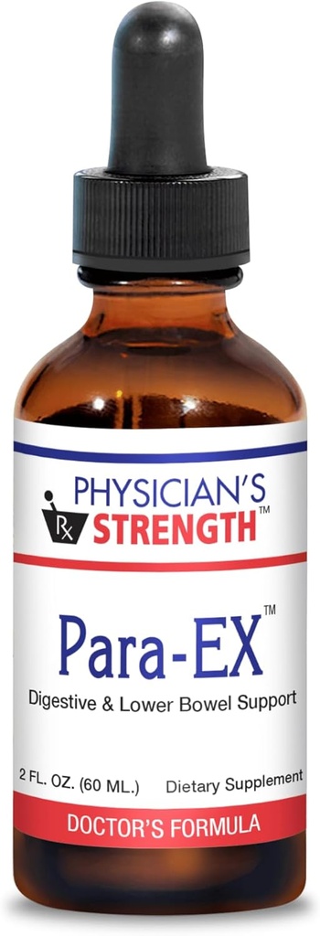 フィジシャンの強みパラEX - 2 の fl oz - 消化器 & 低腸サポート - 86 のサービング