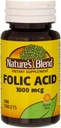葉酸1000のmcg 1Vitaminの000のmcg 100タブ