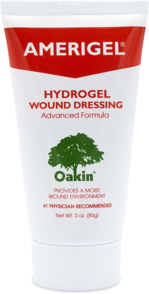 AMERIGEL Hydrogel の傷のドレッシング (3 oz.) - 乾燥した傷のための保湿リッチの治癒環境を提供して下さい