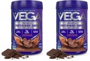 Vega Protein Made Simple, Dark Chocolate - Stevia Freeビーガンプロテインパウダー, 植物ベース, ヘルシー, グルテンフリー, ピーアプロテインフォー女性と男性, 9.6 oz (パッケージ 5 月 Vary) (パック 2)