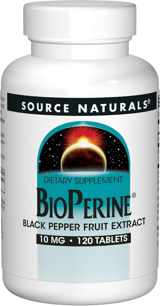 BioPerine® 10 mg 120錠(3パック)