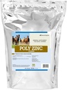 SmartEquine Poly Zinc Powder | Zinc Supplement for Horses | Hoof Care Vitamins and Minerals | Supports Bone and Hoof Wellness | Equine Skin Coat Supplement | 10 lb