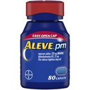 PMの小冊子、頭痛、筋肉痛、220のmg Naproxenナトリウムおよび25のmg Diphenhydramine HClのカプセル、80の計算を形作る非習慣のための速い代理の睡眠の援助および痛みの軽減を達成して下さい