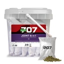 フォーミュラ707ジョイント6in1エキナーサプリメント、毎日の新鮮なパック - ホースでの共同整合性と炎症性応答のサポート - グリーンリッピングムール、MSM、グルコサミン、コンドロイチン&コラージュ