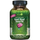 Irwin Naturals 良い気分 睡眠 PM - 54 液体 Softgels - Melatonin と L-Theanine for Rest & Relaxation - 18 総サービング