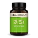 Dr. Mercola メチル Folate - 解毒と細胞の健康をサポート - 5-MTHF Folate - Bioavailable 式 - 5 mg - 30カプセル