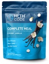 HLTH Code Complete Meal Replacement Shake - Healthiest Meal Replacement = Healthiest You | Keto Friendly | High Protein | Low Carb | Collagen | Gluten Free | Creamy Vanilla Flavor (15 servings)