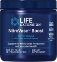 ライフエクステンション NitroVasc Boost, Blood Flow Supplement, Nitric Oxide Support, Heart Health, L-arginine, Gluten-Free, Non-GMO, ベジタリアン, 1 Scoop, 30 サービング