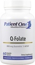 患者様 1 Q-Folate 800mcg | エネルギー・脳・心の健康対応のサプリメント | 定量 5-MTHF Folateで | 60カプセル