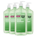 基本ケア - アロエベラハンドサニタイザー62%、34 fl oz(パッケージ4)