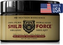ShilaForceTM Shilajit 純粋な金色のワイルド収穫されたヒマラヤの有機性生きている樹脂- 500mg 70% のフルヴィク酸及び 85+ のトレースの鉱物、米国製 30g の 10% ヒューミック酸、ブラウン