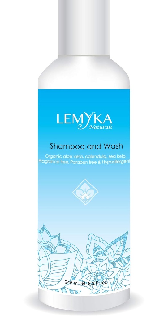 Eczemaのシャンプー、顔の赤みの軽減の洗浄、rosaceaの皮、頭皮、クレードルの帽子、dandruffの敏感な皮、低刺激性、硫酸塩なし、芳香なし、8.3oz