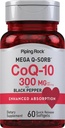 CoQ10 300mg | 60 Softgels | ブラックペッパー付き | Coq10 Coenzyme サプリメント | メガQ-Sorb | 吸収性の強化 | GMO ノン・グルテンフリー | ピッピングロック